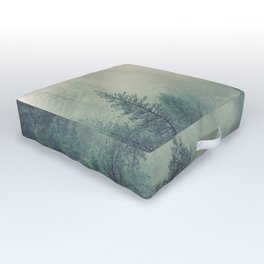 My Peacful Misty Forest Outdoor Floor Cushion