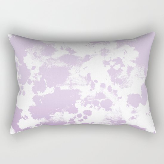Painted abstract minimal ombre painting charlotte winter canvas art Rectangular Pillow