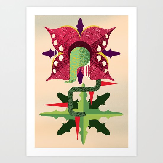 Quadro Baba Art Print