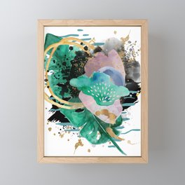 Floral Dreams Framed Mini Art Print