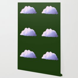 Emerald Green nuvem Wallpaper