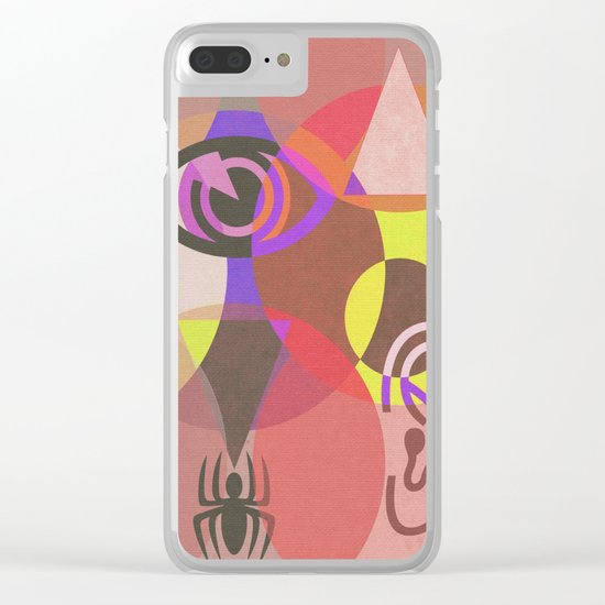 Wisdom and Fear Clear iPhone Case