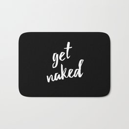 get naked Bath Mat