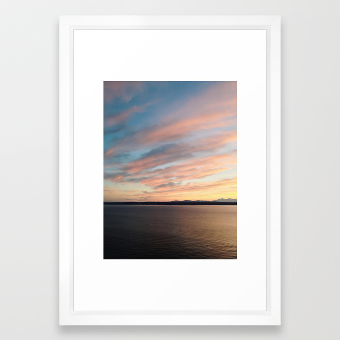 Discovery Park Seattle Wa Framed Art Print By Liangge Society6