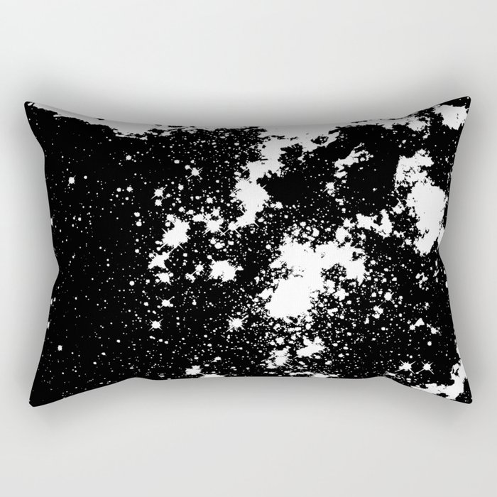 Hubble picture 38 : Tarantula Nebula 30 Doradus Black and white version Rectangular Pillow