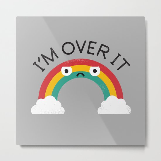 Above Bored Metal Print