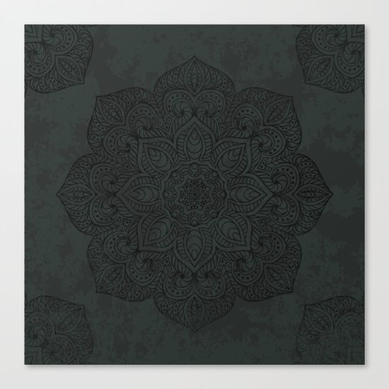 Vintage Mandala Canvas Print