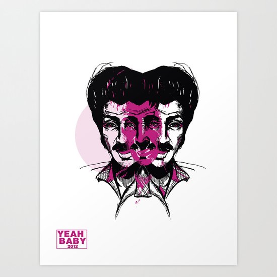 Yeah_Yeah. Art Print