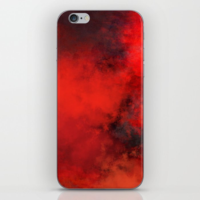 Red Energy iPhone Skin