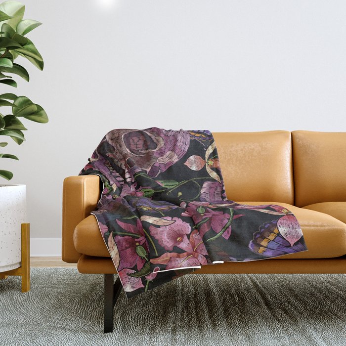 Beauty to Death Throw Blanket