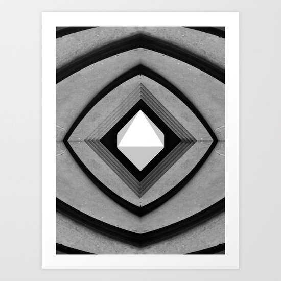 Octahedron Art Print