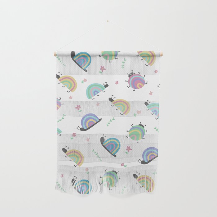 Rainbow Critters Wall Hanging