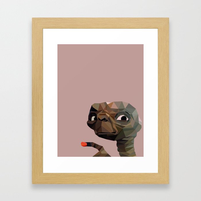 E.T. graphic | feyerabend illustration Framed Art Print