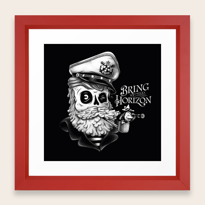 Bring Me That Horizon Framed Art Print By Michelemarconi Society6