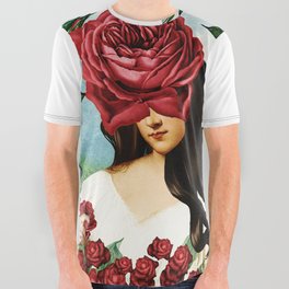 She loves roses All Over Graphic Tee