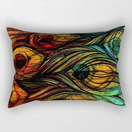 Feathers Rectangular Pillow