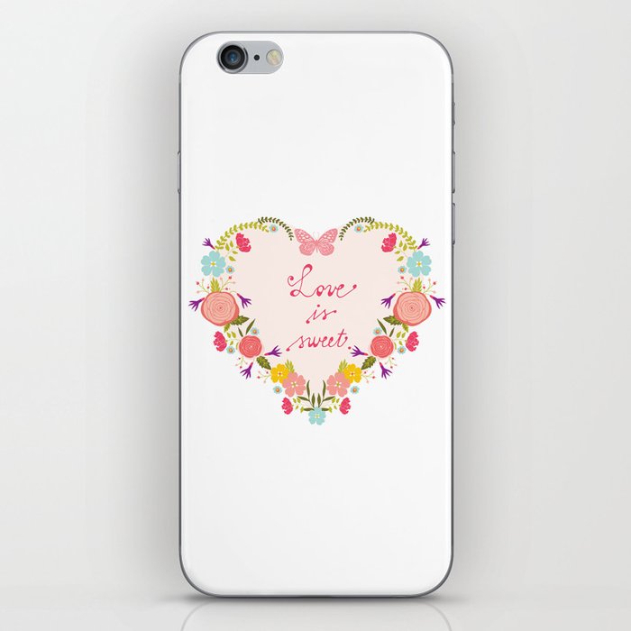 Love is Sweet iPhone Skin