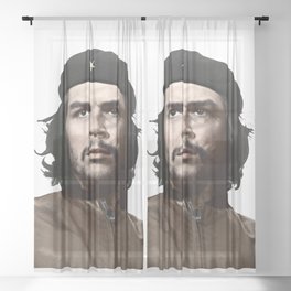 Guevara, Havana Sheer Curtain