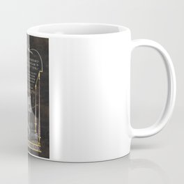 Sloth  fine art painting by Georg Bocskay and Joris Hoefnagel for The Model Book of Calligraphy Coffee Mug