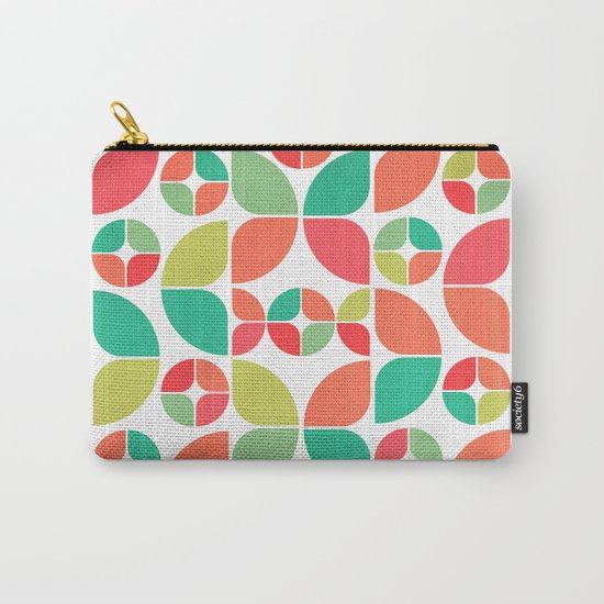 Vintage Summer Pattern Carry-All Pouch