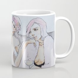 Pink Champagne Coffee Mug