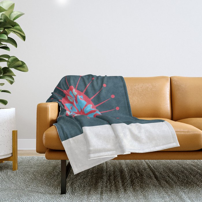 Radiolarian 7 Throw Blanket