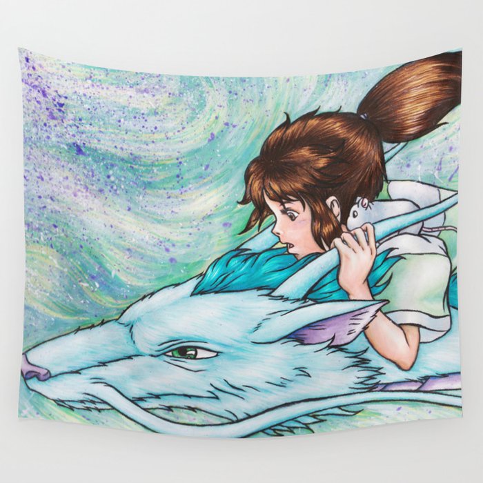 Spirited away tapestry online