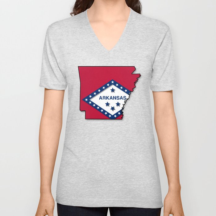 Arkansas V Neck T Shirt