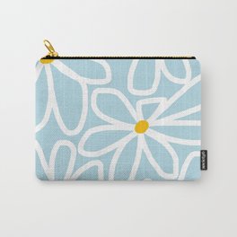 Daisy chain - pastel blue Carry-All Pouch