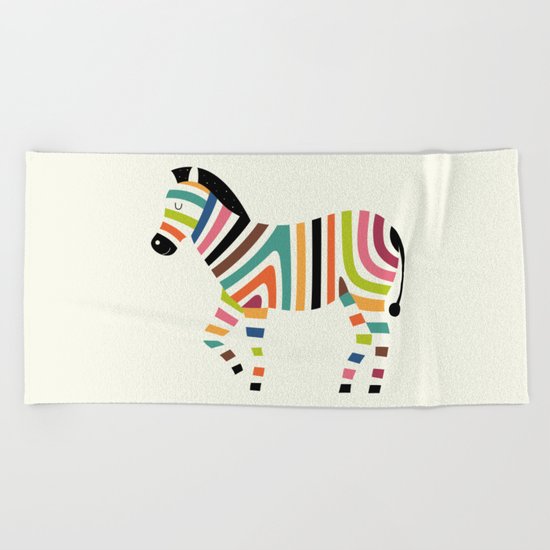 Magic code Beach Towel