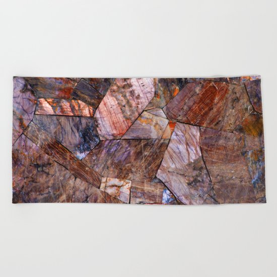 Labradorite Beach Towel