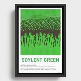 Soylent Green (1973) Framed Canvas