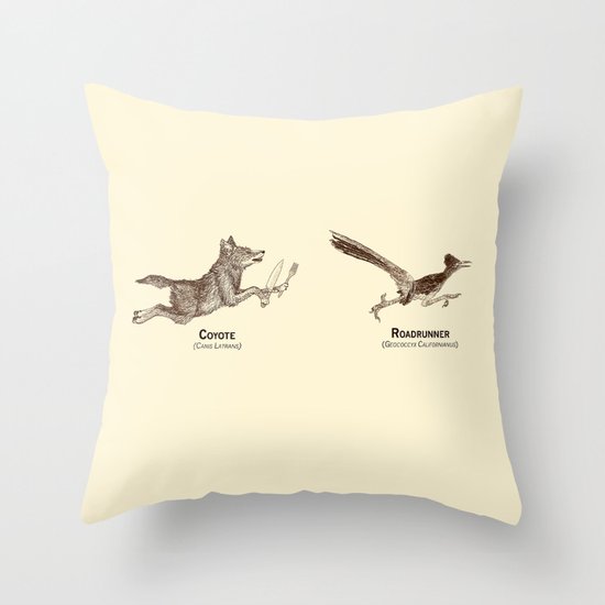 Endangerous Species Throw Pillow