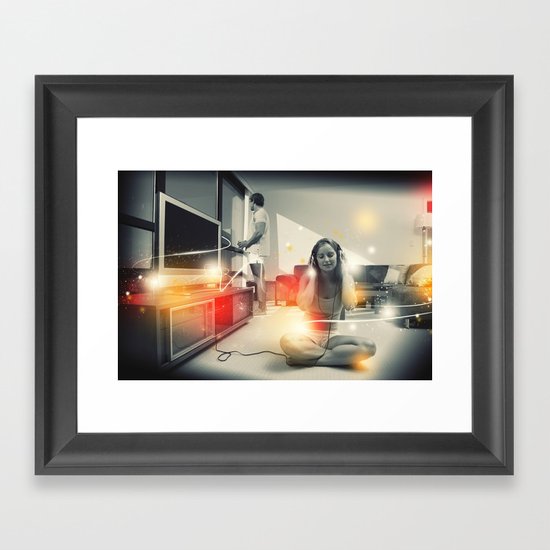 Music Framed Art Print