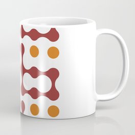 Futbol Metaballs Typography (Red Orange) Coffee Mug