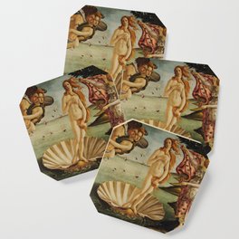 The Birth of Venus by Sandro Botticelli Coaster