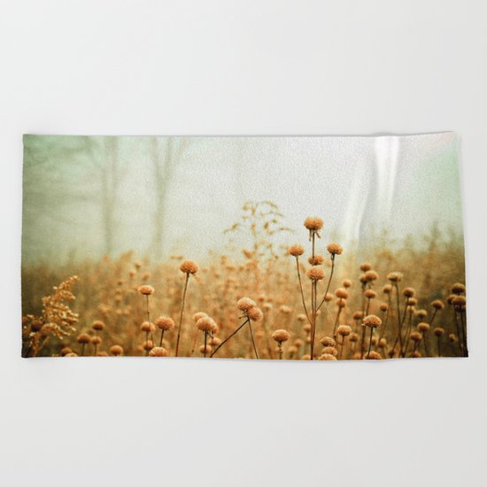 Daybreak in the Meadow Beach Towel