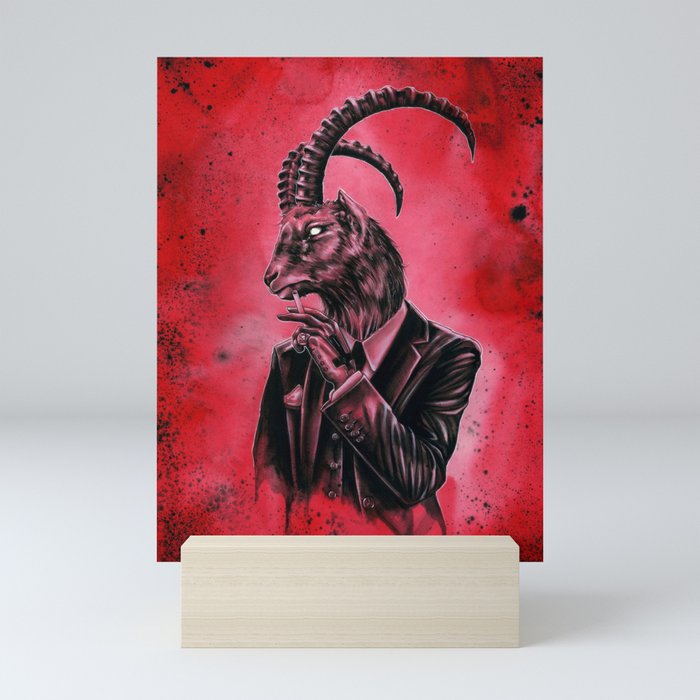 Corporate Devil Mini Art Print