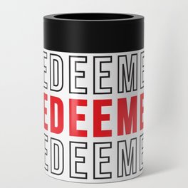 Redeemed - Modern, Minimal Faith-Based Print - Christian Quotes Can Cooler