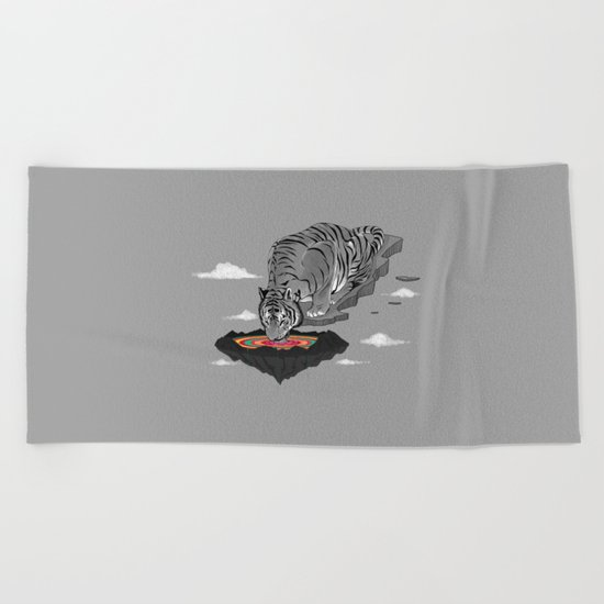 Thirst of Color Beach Towel
