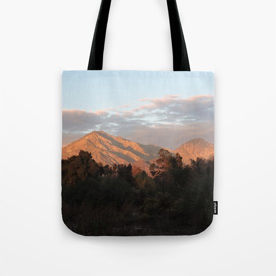 Near Sunset Tote Bag