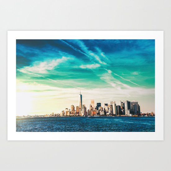 NYC Skyline Art Print
