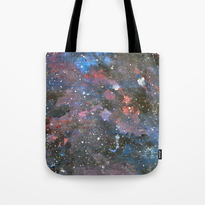 Spacing out in the Galaxy Tote Bag