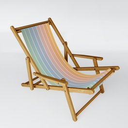 Gradient Arch XIII Retro Mid Century Modern Rainbow Sling Chair