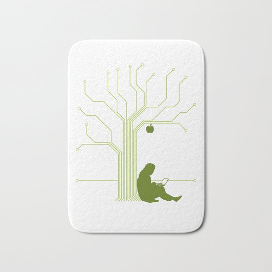 Apple CircuiTree Bath Mat