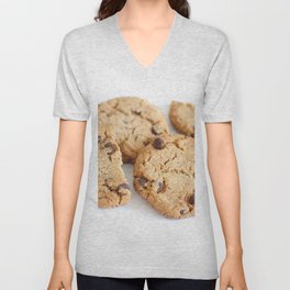 Chocolate Chip V Neck T Shirt