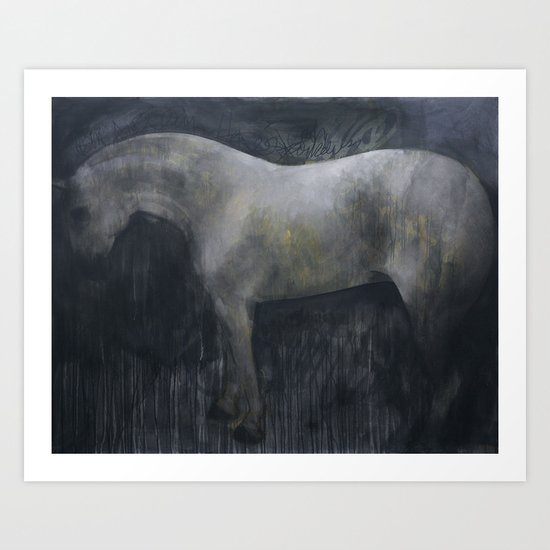 The Pale Horse Art Print