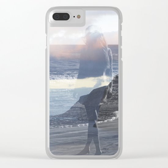 Into the Wave Clear iPhone Case