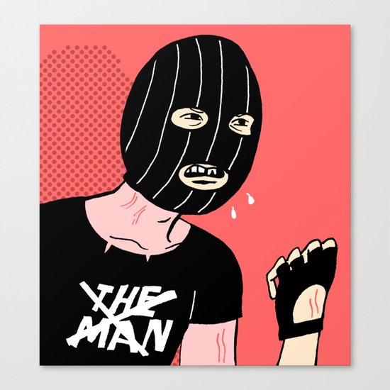 The Man Canvas Print