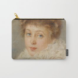 Portrait of a very elegant lady - Matrovsky Carry-All Pouch
